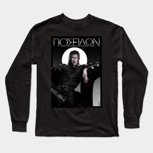 Poseidon Poster Long Sleeve T-Shirt